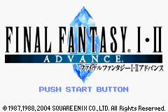 Final Fantasy I - II Advance